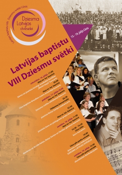 Cēsīs sākas astotie Latvijas baptistu draudžu dziesmu svētki