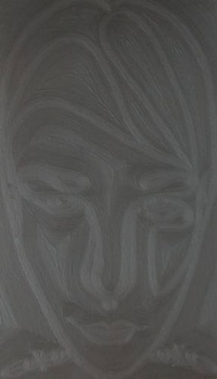 „Melnais taisnstūris”, 80 x 140 cm, a/akrils „Melnais taisnstūris”, 80 x 140 cm, a/akrils