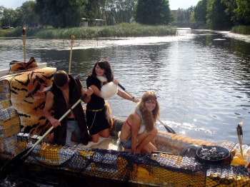 Ugunīgās Ruslanas medību plosts Ugunīgās Ruslanas medību plosts