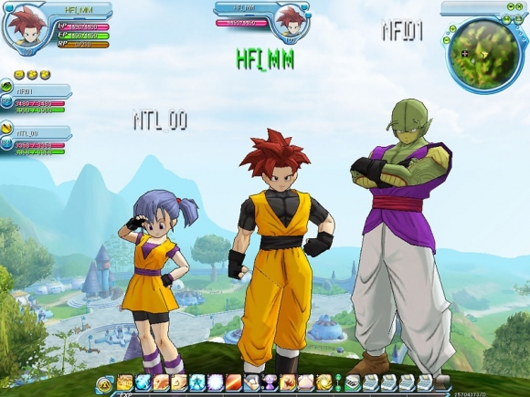 Spēle "Dragon Ball Online"