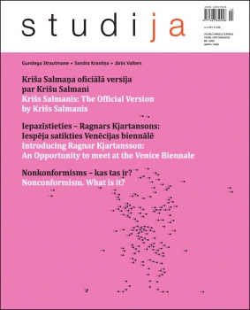 Iznācis vizuālo mākslu žurnāls "STUDIJA"