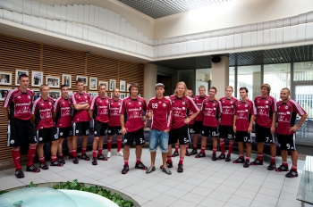 Latvijas futbolam jauna himna