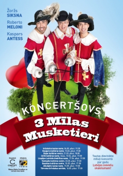 "Trīs mīlas musketieri"