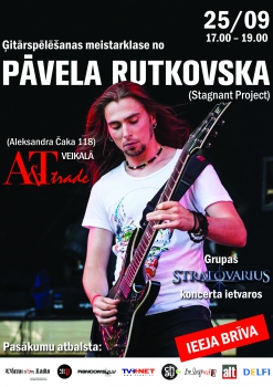 Pāvela Rutkovska meistarklase