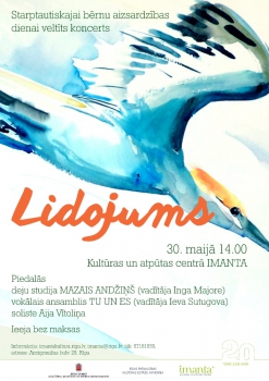 Bērnu dienai veltīts koncerts "Lidojums"