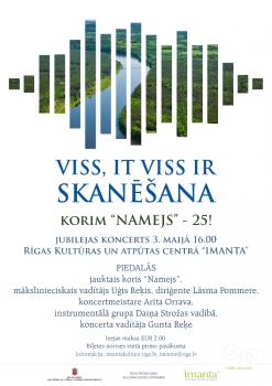 Kora "Namejs" 25 gadu jubilejas koncerts 