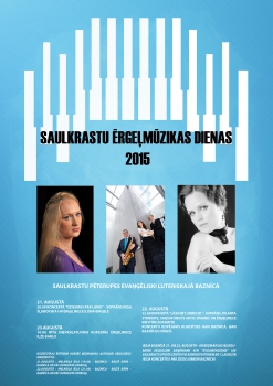 "Saulkrastu ērģeļmūzikas dienas 2015"