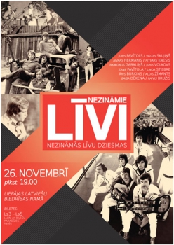 NLM - nezināmā, neieteicamā grupas "LĪVI" mūzika 72-83