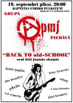 Back to old-school, baby