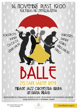 Balle "Zeltaini sārtie ritmi"