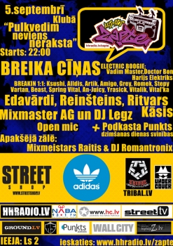 Hiphopa Zaptes pasākums
