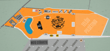 Vēl tikai dažas dienas līdz "RockUp" festivālam