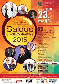 "Saldus šlāgermaratons 2015"