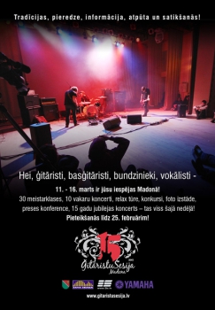 Ģitāristu sesijai - 15!