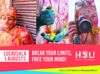 "Holi krāsu festivāls"